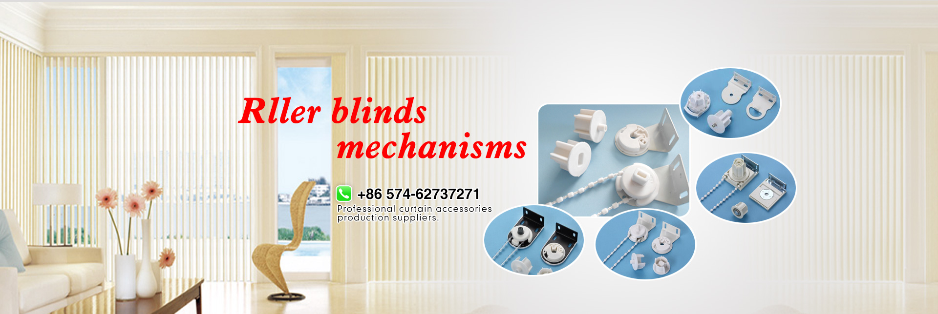 Rolling curtain accessories production suppliers